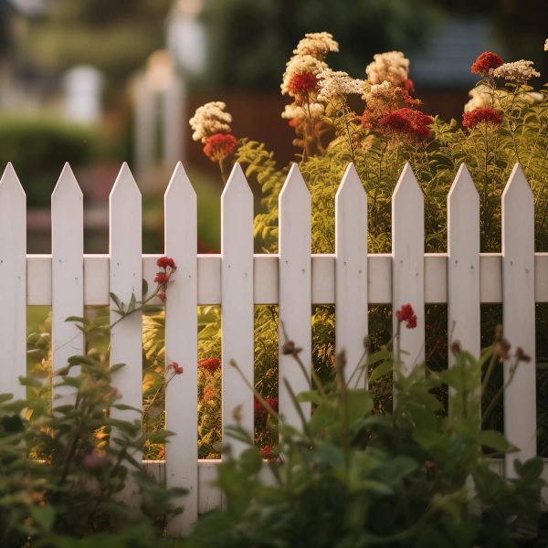 Fairfield Garden Picket Fence