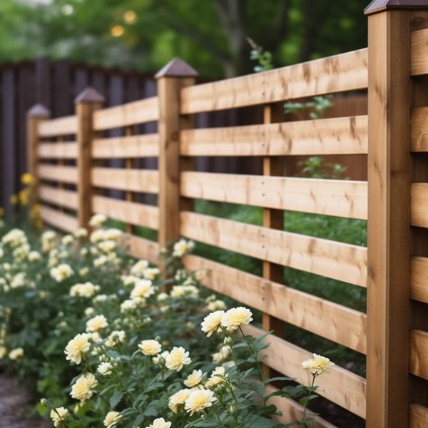 Fairfield Wooden Garden Fence